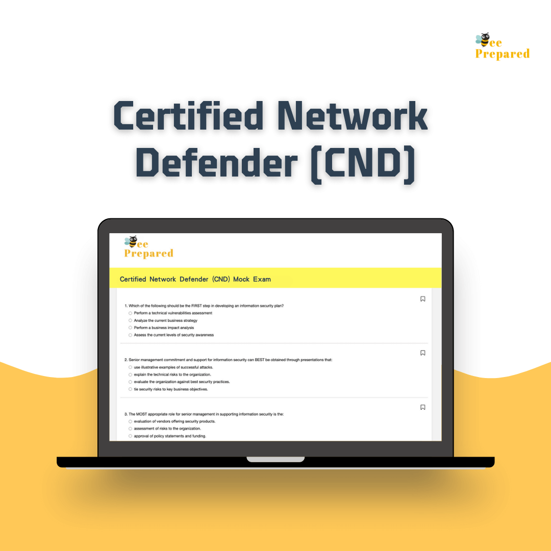 Read more about the article EC-Council Network Security Certifications(CND) 免費試題