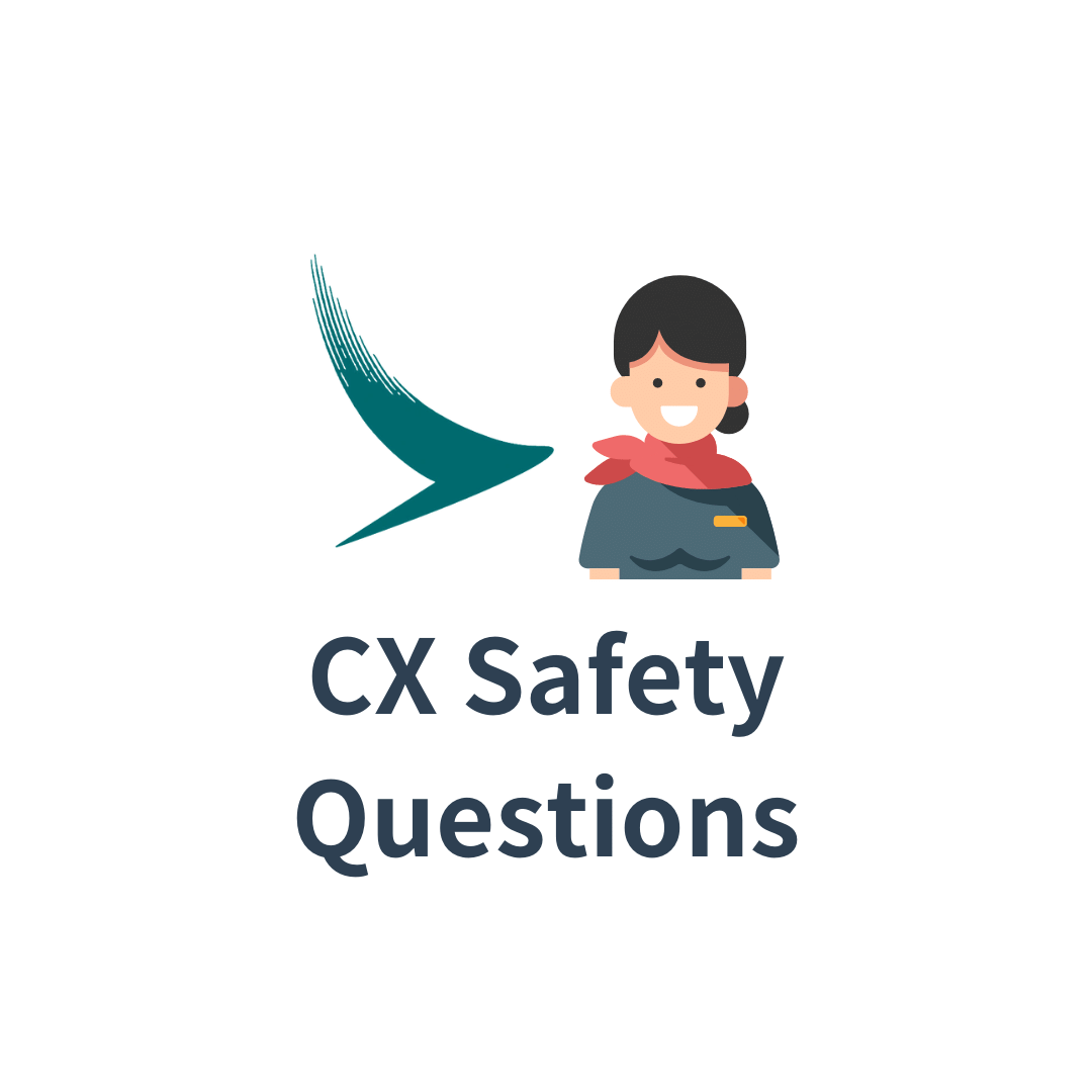 Read more about the article CX Cabin Crew Safety Questions (Staff Only)
